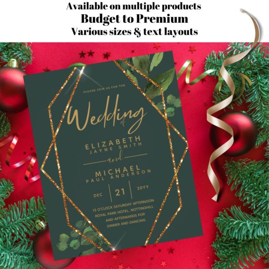 Niedrigster Haushalt Einladungen für Hochzeiten FL Flyer