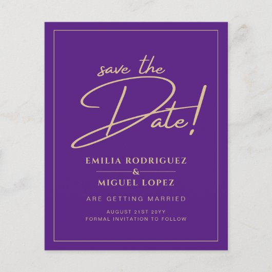 Niedrigster HAUSHALTSGOLD-TEXT Moderne Speichern S Flyer (Vorne)