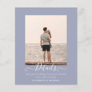 NIEDRIGSTES BUDGET Modern PHOTO DETAILS Staubblaue Flyer