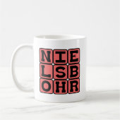 Niels Bohr, dänischer Physiker Kaffeetasse (Links)