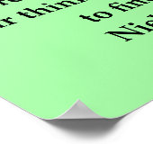 niels bohr quote poster (Ecke)