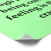 niels bohr quote poster (Ecke)