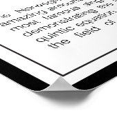 Niels Henrik Abel Poster (Ecke)