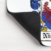 Nielsen-Familienwappen Mousepad (Ecke)