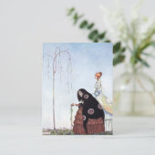 Nielsen in Pulver und Crinoline Postkarte (Stehend Vorderseite)