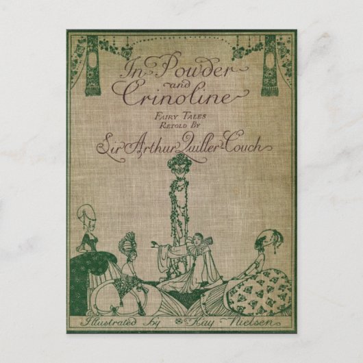 Nielsen in Pulver und Crinoline Postkarte (Vorderseite)