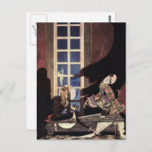 Nielsen in Pulver und Crinoline Postkarte (Vorne/Hinten)