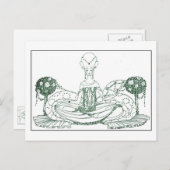 Nielsen in Pulver und Crinoline Postkarte (Vorne/Hinten)