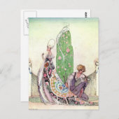 Nielsen in Pulver und Crinoline Postkarte (Vorne/Hinten)