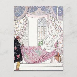 Nielsen in Pulver und Crinoline Postkarte