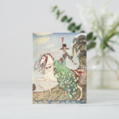 Nielsen in Pulver und Crinoline Postkarte (Stehend Vorderseite)