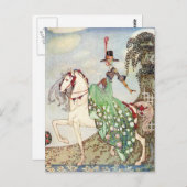 Nielsen in Pulver und Crinoline Postkarte (Vorne/Hinten)