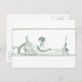 Nielsen in Pulver und Crinoline Postkarte (Vorne/Hinten)