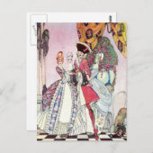 Nielsen in Pulver und Crinoline Postkarte (Vorne/Hinten)