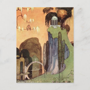 Nielsen in Pulver und Crinoline Postkarte