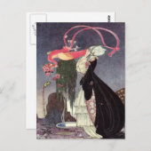 Nielsen in Pulver und Crinoline Postkarte (Vorne/Hinten)