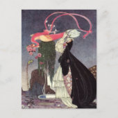 Nielsen in Pulver und Crinoline Postkarte (Vorderseite)