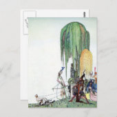 Nielsen in Pulver und Crinoline Postkarte (Vorne/Hinten)