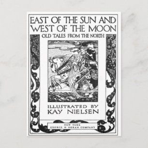 Nielsen's East of the Sun und West of the Moon Postkarte
