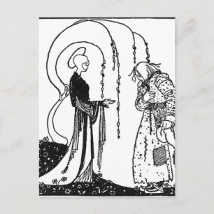 Nielsen's East of the Sun und West of the Moon Postkarte