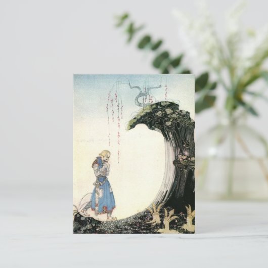 Nielsen's East of the Sun und West of the Moon Postkarte (Stehend Vorderseite)