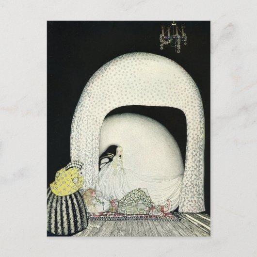 Nielsen's East of the Sun und West of the Moon Postkarte (Vorderseite)