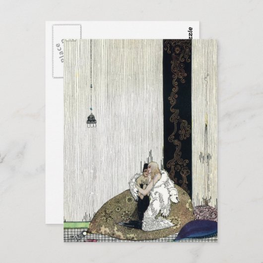 Nielsen's East of the Sun und West of the Moon Postkarte (Vorne/Hinten)