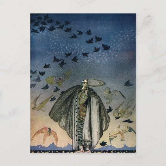 Nielsen's East of the Sun und West of the Moon Postkarte (Vorderseite)