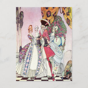Nielsens In Powder and Crinoline Postkarte