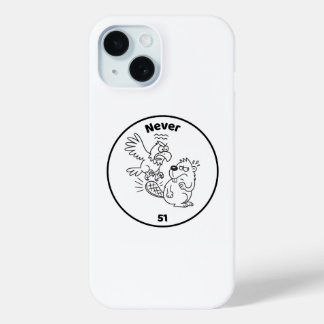 Niemals 51 Biber gegen Adler Case-Mate iPhone Hülle