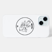 Niemals 51 Biber gegen Adler Case-Mate iPhone Hülle (Rückseite (Horizontal))