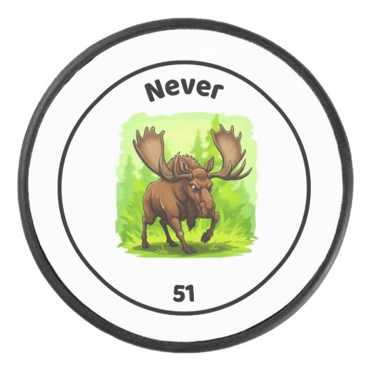 Niemals 51 Hockey Puck (Vorderseite)