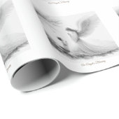 Niemals allein geschenkpapier (Rolleneckpunkt)