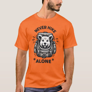 Niemals allein wandern T-Shirt