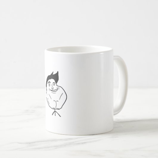 Niemals Alone Meme Kaffeetasse (VorderseiteRechts)