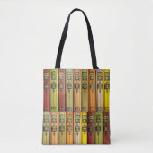 Niemals alt werden - Tasche des Bücherregals (Vorderseite)