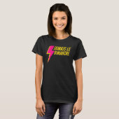 Niemals am Sonntag T-Shirt (Vorne ganz)