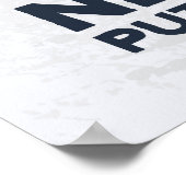 Niemals auf See - Print Poster (Ecke)