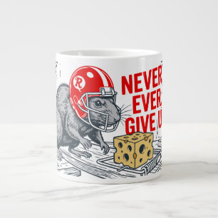 Niemals aufgeben 2 Jumbo-Tasse