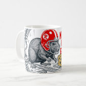 Niemals aufgeben 2 kaffeetasse (Vorderseite Links)