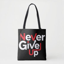 Niemals Aufgeben Motivations-T-Shirt – Inspirieren