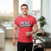 Niemals Aufgeben Tri-Blend Shirt