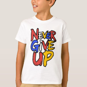 Niemals Aufgeben Unaufhaltsamer Geist T-Shirt