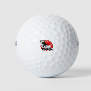 Niemals aufhören golfball
