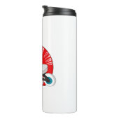 Niemals aufhören thermosbecher (Nach rechts gedreht)