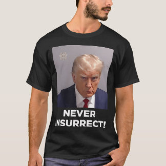 niemals aufrecht (schwarze oder dunkle Hintergründ T-Shirt