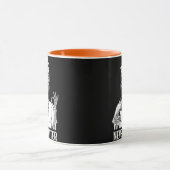 Niemals besser Skeleton Funny Halloween Tasse (Zentrum)