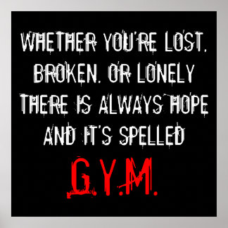 NIEMALS DRUCKEN POSTER