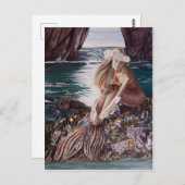 Niemals eine Bridge Mermaid-Postkarte Postkarte (Vorne/Hinten)