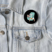 Niemals Ende der lustigen Story Pi Day Celebration Button (Beispiel)